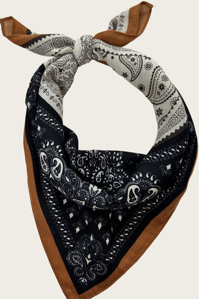 Premium Paisley Bandana - Luxury Style Accent 🌸🧣