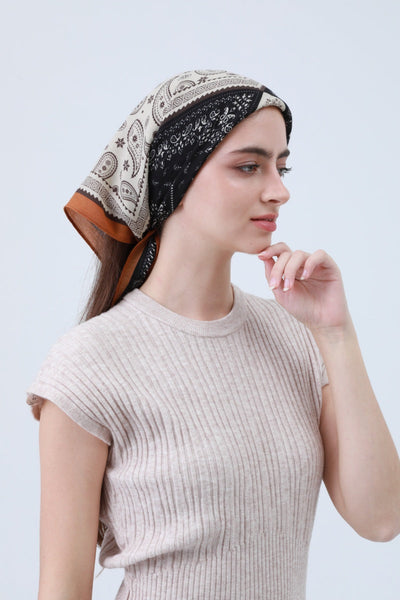Premium Paisley Bandana - Luxury Style Accent 🌸🧣