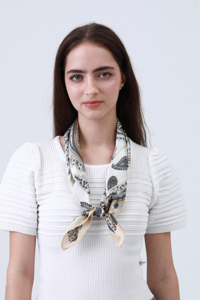 Versatile Paisley Print Bandana - Multi-Way Scarf 🌸🧣