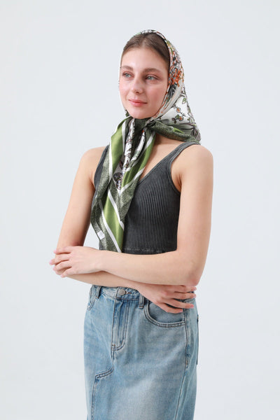 Silky Butterfly Floral Bandana 🦋🌸 2 colors