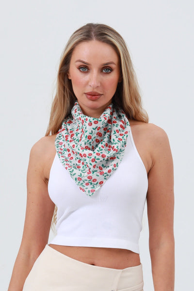 Printed Square Scarf 🌞 3 colors