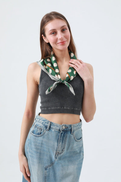 Breathable Large Polka Dot Bandana – Summer Style Neck Scarf 🌞🧣