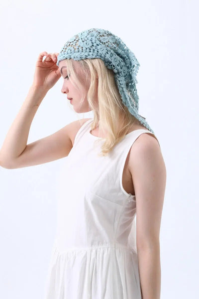 Boho Crochet Lace Head Scarf – 5 colors
