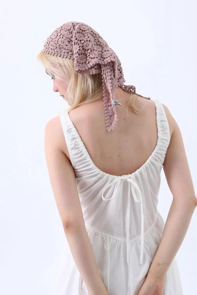 Boho Crochet Lace Head Scarf – 5 colors