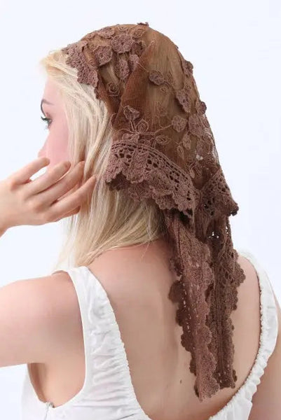 Romantic Mesh Lace Head Wrap – 2 colors