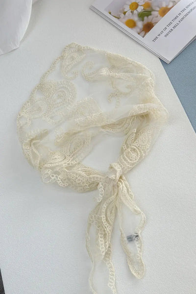 Sheer Lace Headscarf – 2 colors