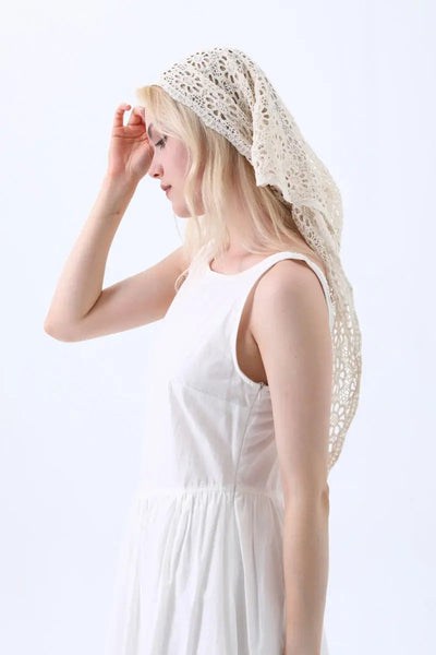 Crochet Lace Triangle Shawl – 3 colors