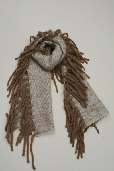 Women Thick Knit Chunky Tassel Winter Scarf Shawl Wrap Leto Collection