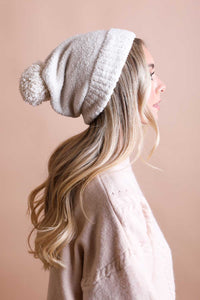 Boucle Pom Beanie - 4 colors