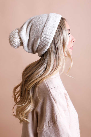 Boucle Pom Beanie - 4 colors