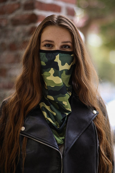 Camouflage Neck Gaiter Face Masks