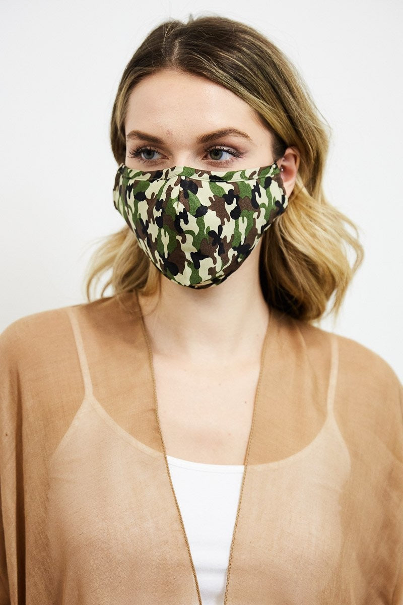 Camouflage Reusable Face Mask