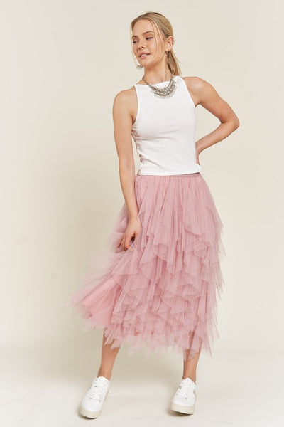 PLUS Layered Mesh Skirt