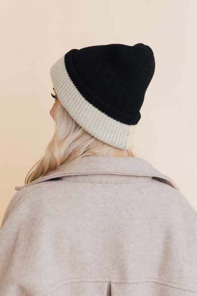 Essential Harmony Two-Tone Knit Cap