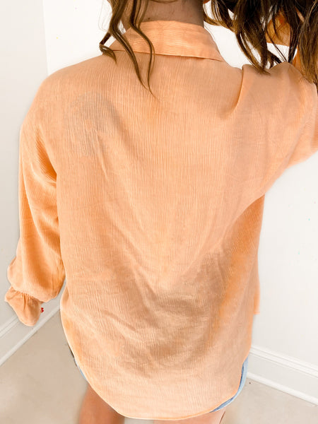 The Georgia Guazy Bell Sleeve Blouse