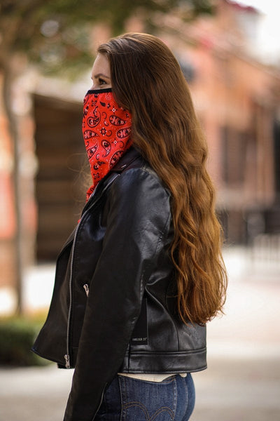 Paisley Floral Gaiter Face Masks