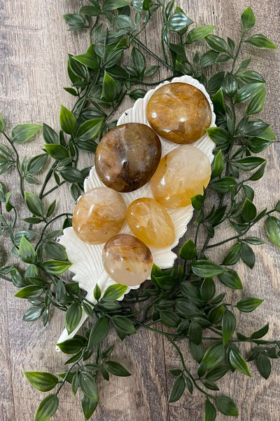 Golden Healer Mini Palm Stone