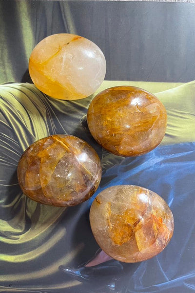 Golden Healer Mini Palm Stone