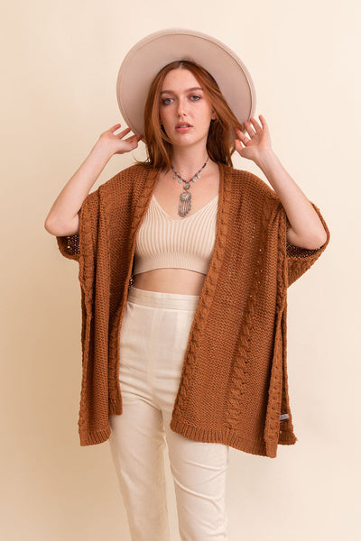 Braided Kurt Ruana Ponchos