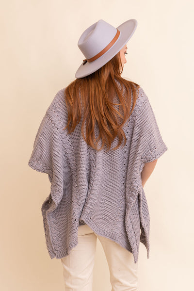 Braided Kurt Ruana Ponchos