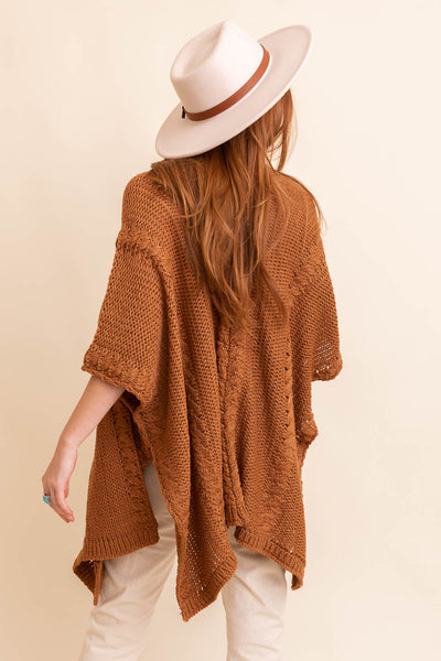 Braided Kurt Ruana Ponchos