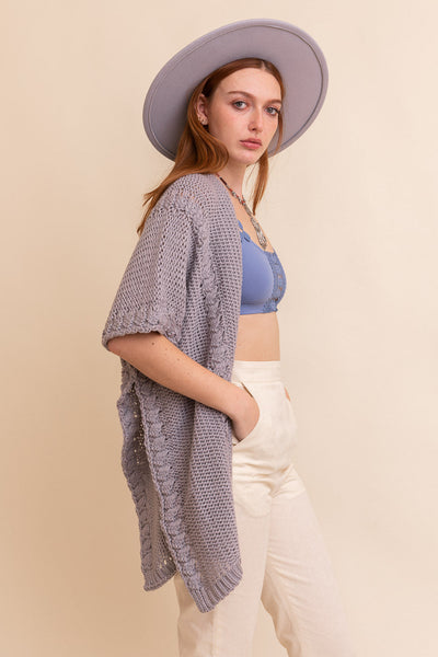 Braided Kurt Ruana Ponchos