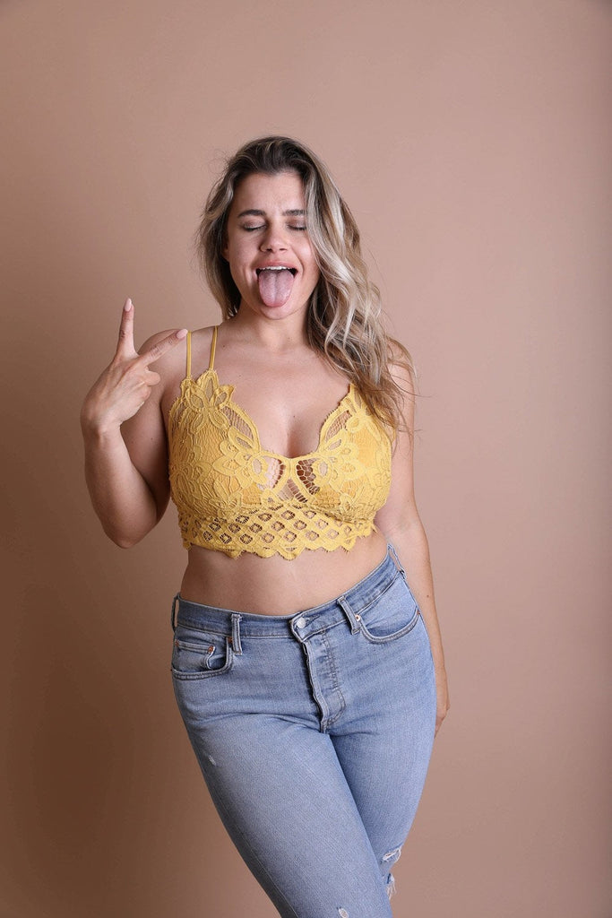 Ribbed Keyhole Bralette – The House of Gentry