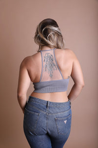 Leto Collection - My New Tattoo Bralette - MULTIPLE COLORS
